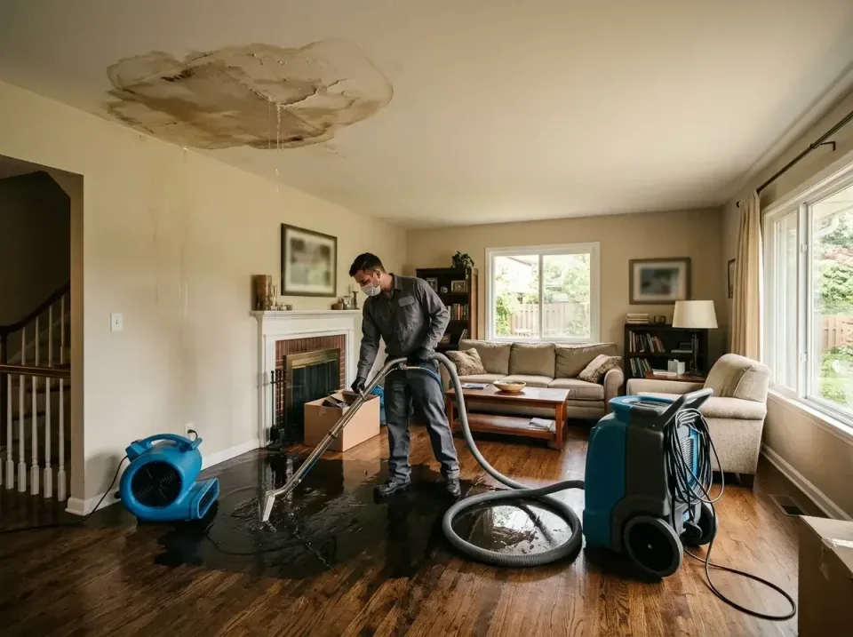 attic-pipe-burst-ceiling-drip-008 — frequently asked questions, Water Damage Restoration & Carpet Care in Atoka, OK